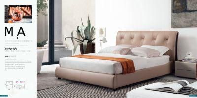 European Style Leather Bedroom Bed Bedroom Furniture