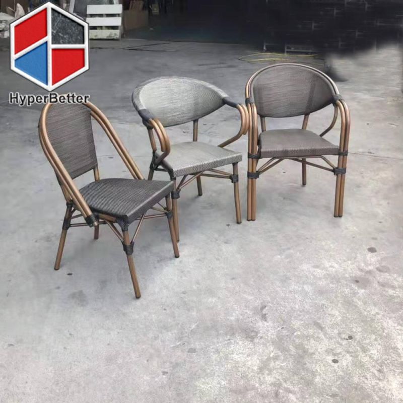 Aluminum Fabric Chair for Outdoor Coffee Table