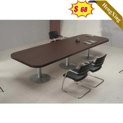 Factory Price Wooden Brown European Style Modern Office Conference Executive Office Table