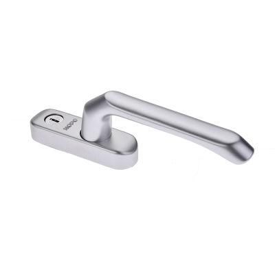 Hopo High Quality Aluminum Alloy Silver Handle with Cylinder, Spindle 60mm