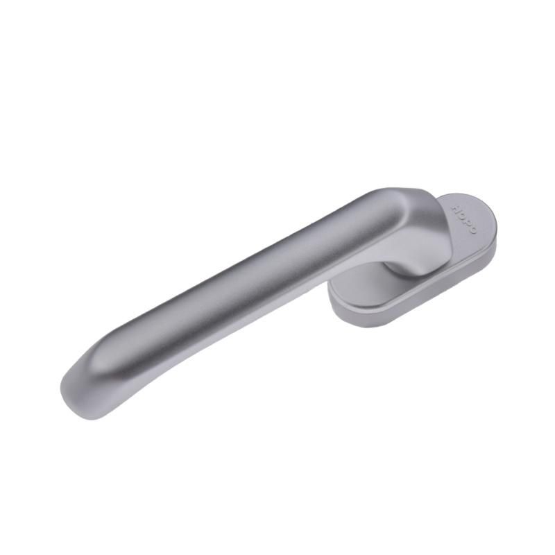 Anodized Silver Square Spindle Handle for Aluminium Door