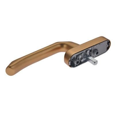 Hopo Square Spindle Handle, Bronze Color, Aluminum Alloy Side-Hung Window and Tilt-Turn Window