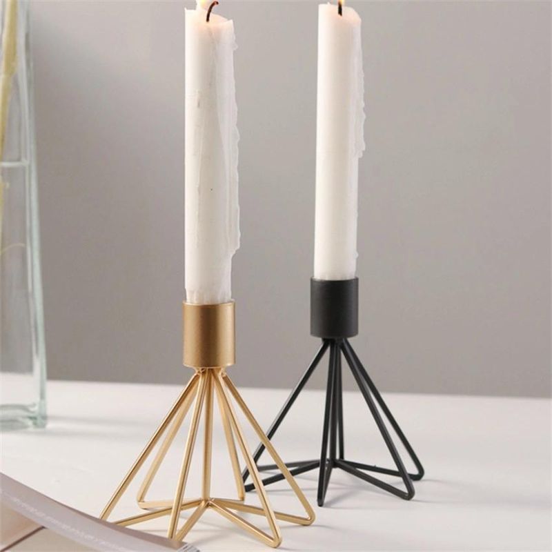 Factory Customized Candle Incense Candle Holder Candlelight Dinner Props Candlestick