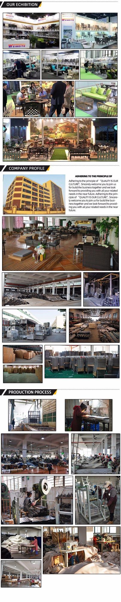 Outdoor Cast Aluminum Table Chair Combination European Garden Furniture Leisure Table and Chair
