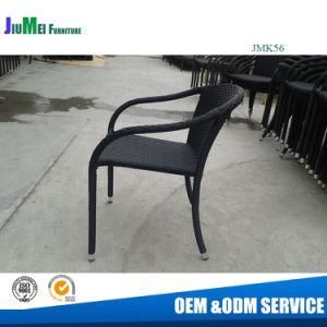 Outdoor Rattan Furniture Stackable Dining Rattan Chair (JMK56)
