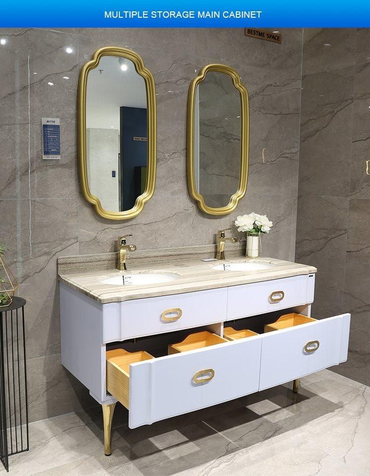 High End European Style Modern Solid Wood Bathroom Cabinets From Manufacturer by-X7208-90
