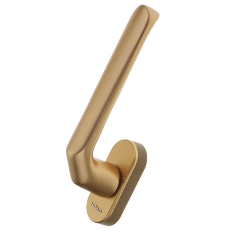 Anodized Silver Aluminium Left Door Handle