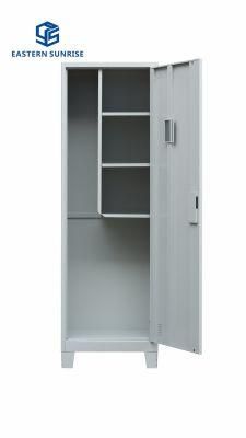 European Style One Door Steel Cabinet with Feet