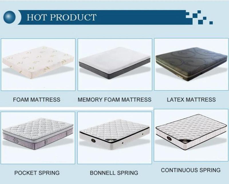 Folding Furniture with High Density Foam Zip Knitting Fabric Mattress