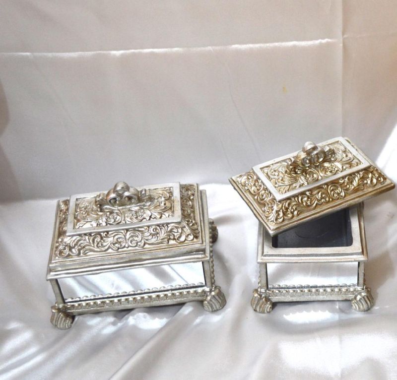 Modern European and American Creative Jewelry Box, Mirror Luxury Jewelry Customization of All Kinds of Jewelry Box