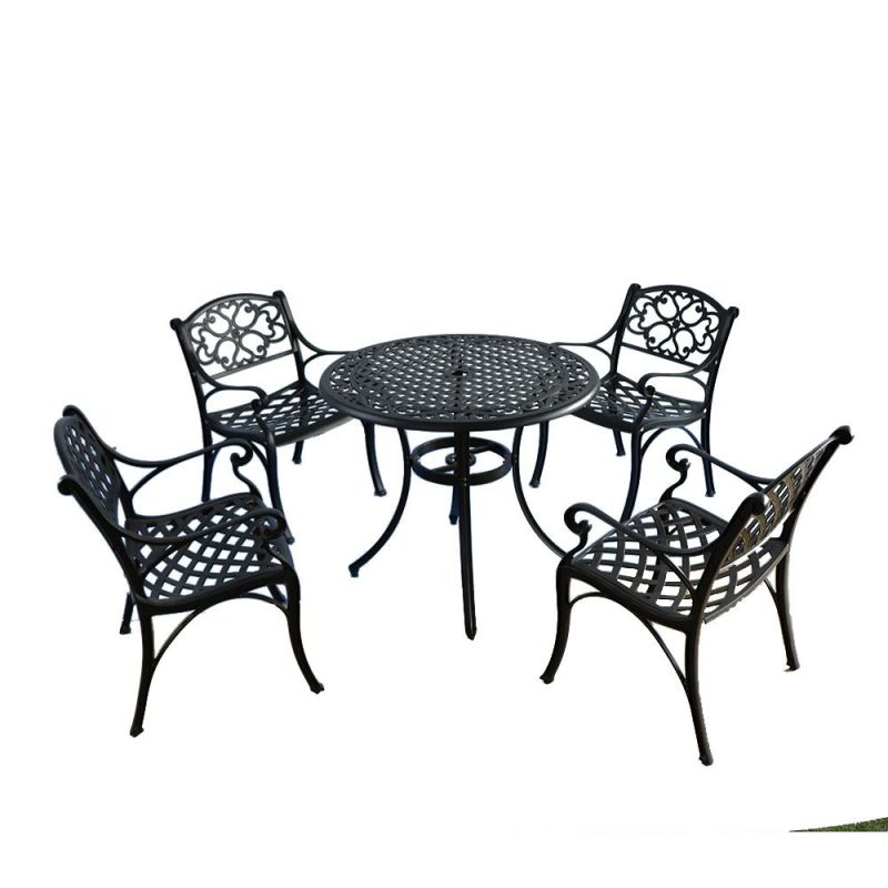 8 Seats Outdoor Furniture Garden Dining Table Furniture Round Table Set