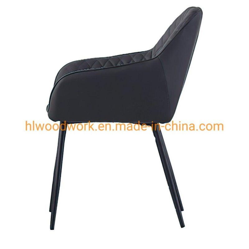 European Design Dining Room Furniture with Metal Leg Ergonomic Home Furniture Chair Metal Hotel Home Restaurant Modern Furniture Dining Chair