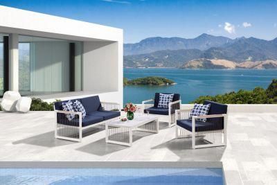 High Quality Leisure Special Tude Aluminum Rope Garden Patio Sofa Set Rattan Outdoor Furniture