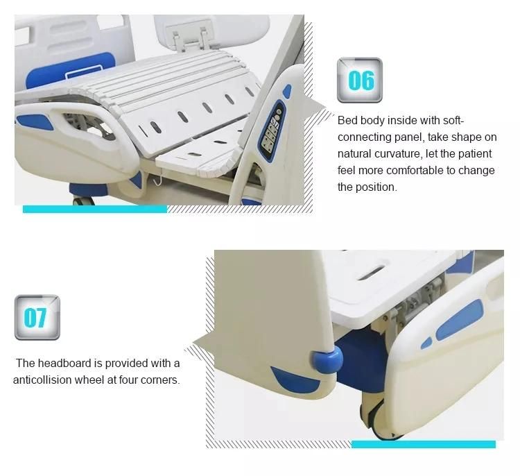 China Factory OEM Wholesale European Quality Standard Hospital Furniture ICU Hospital Bed Price