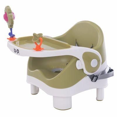 European Standard 3 in 1 Baby Booster 3-Point Harness Feeding Booster