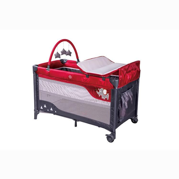 OEM Cheap Kids Portable Travel Foldable Swing Baby Playpen Bed