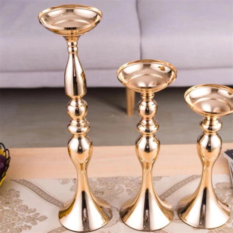 European Wedding Props Road Guide Mermaid Shape Table Home Soft Decoration Candlestick