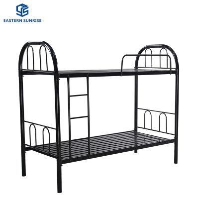 European American Style Metal Bed with Classic Design