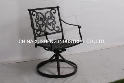 European Aluminum Outdoor Azusa Chair Garden Chair Swivel Rocker Chair