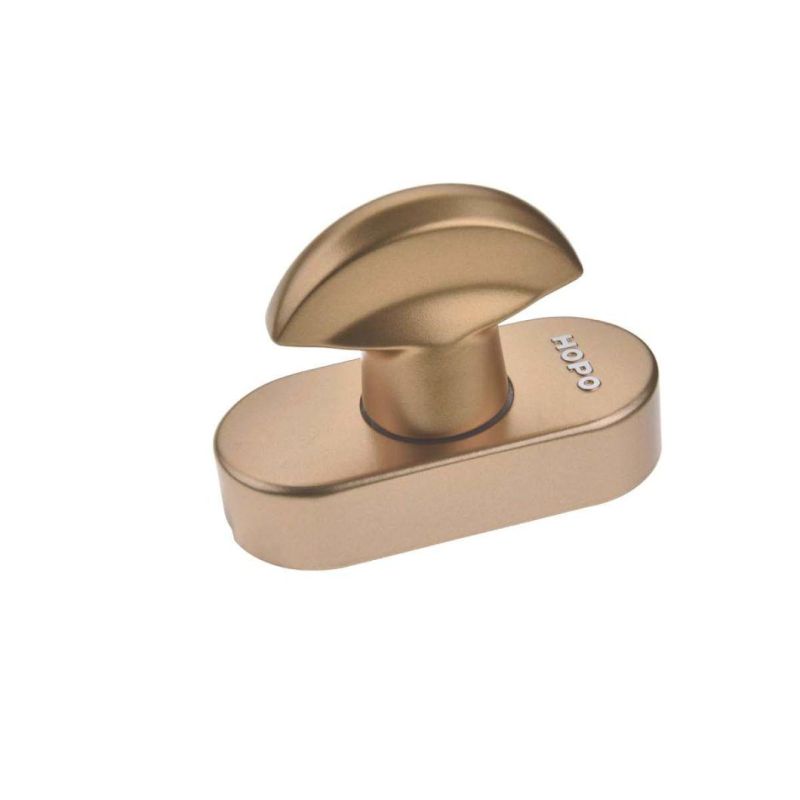 Square Spindle Handle, Zinc Alloy Material, Bronze Color, for Sliding Doors