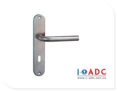 Stainless Steel Door Handle for Screen Door on Plate