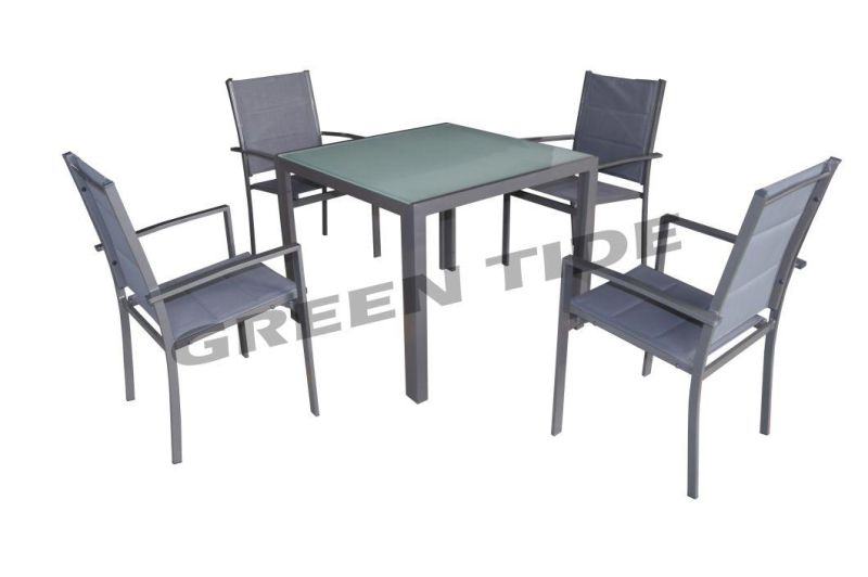 Outdoor Garden Home Furniture Aluminium Dining Set 5PCS