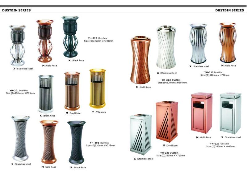 Luxury European Style Waste Bin (YH-122)