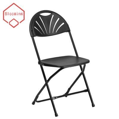 White Plastic Outdoor Chairs Modern Design Folding Chairs Party