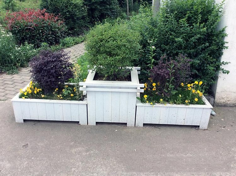 Garden Fence PVC Flower Box/Pot