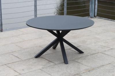 Customized European OEM 8 Seater Outdoor Round Patio Dining Table