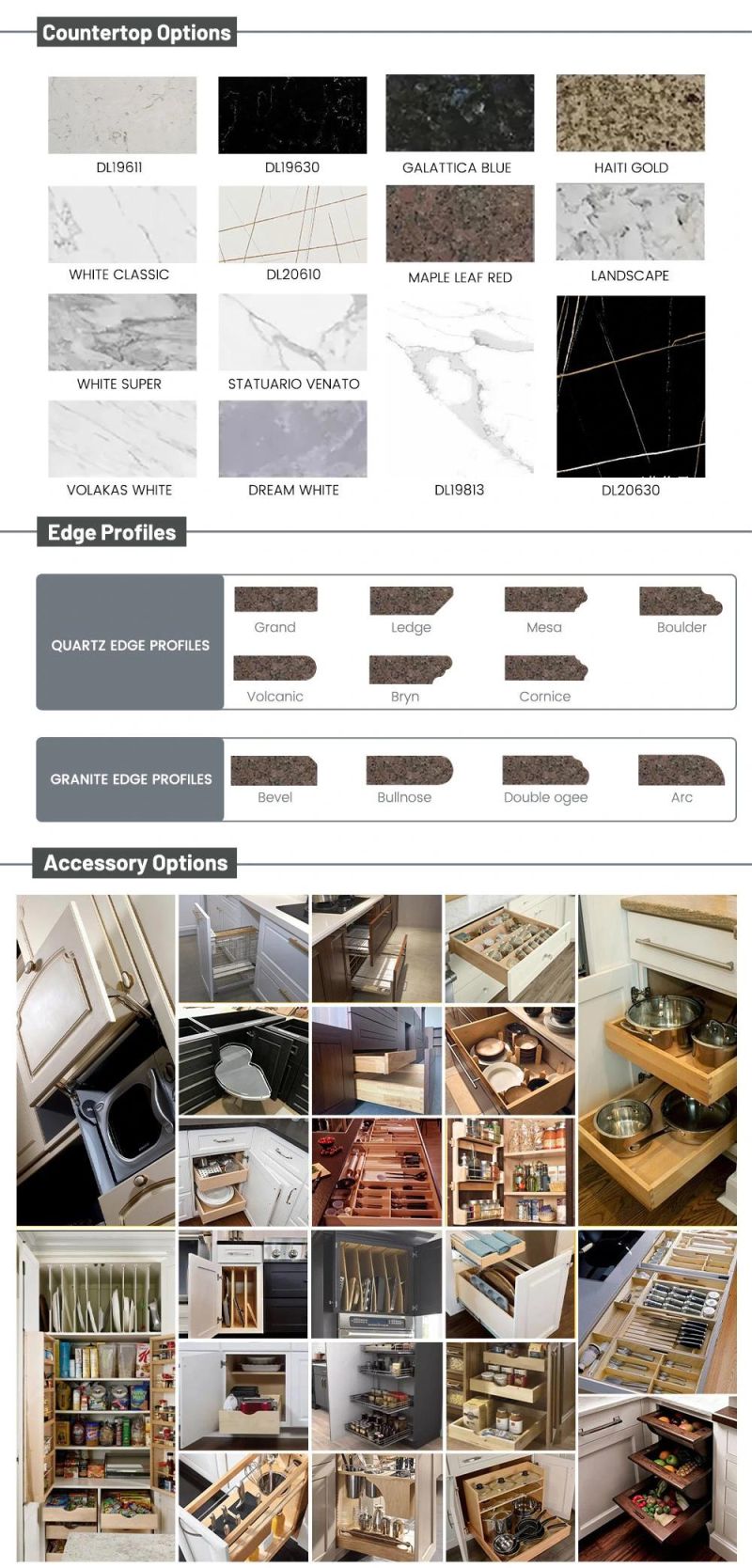Dark Walnut Wood Timber Rustic Style Factory Customized Design Kitchen Cabinets