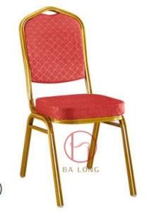 Modern Alu Frame with Fabric Seat Dining Chair Banquet Chair