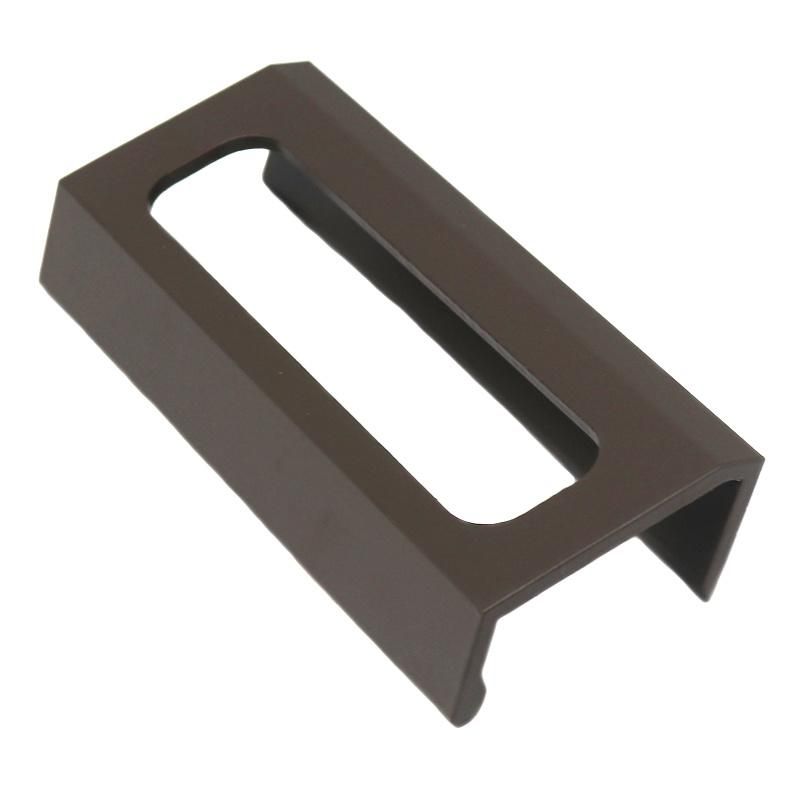 Furniture Closet Cabinet Aluminum Alloy Sliding Door Flush Pull Handle