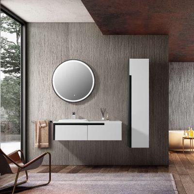 Wholesale MDF White Bathroom Cabinet for European Market
