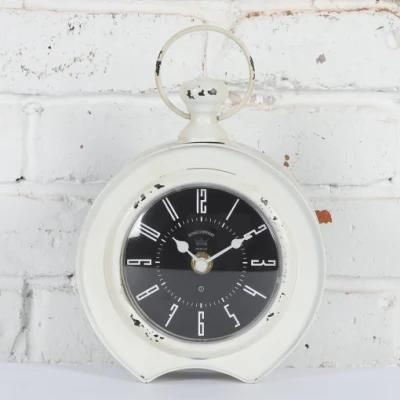 Originality Table Clock with Metal, Leader &amp; Unique Desk Clock for Home Decor, Promotional Gift Mantel Clock
