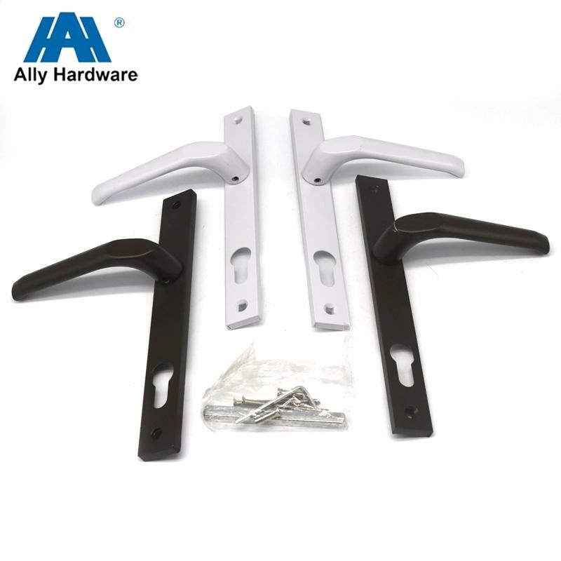 Aluminium Stamping Plate Lever Handle Door Lock with Plate