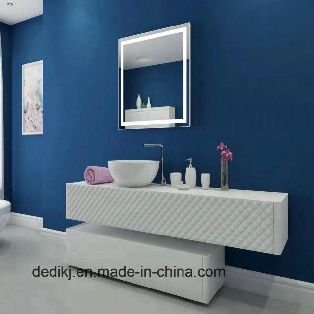 Dedi European Style Hotel Illuminated Wall Mounted LED Bathroom Mirror