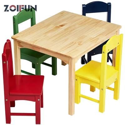 Kids Study Table and Chairs/Kindergarten Classroom Furniture